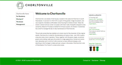 Desktop Screenshot of chorltonville.org